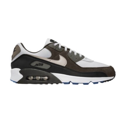 Nike Air Max 90 New York Jets colors with Waffle sole and visible Air cushioning